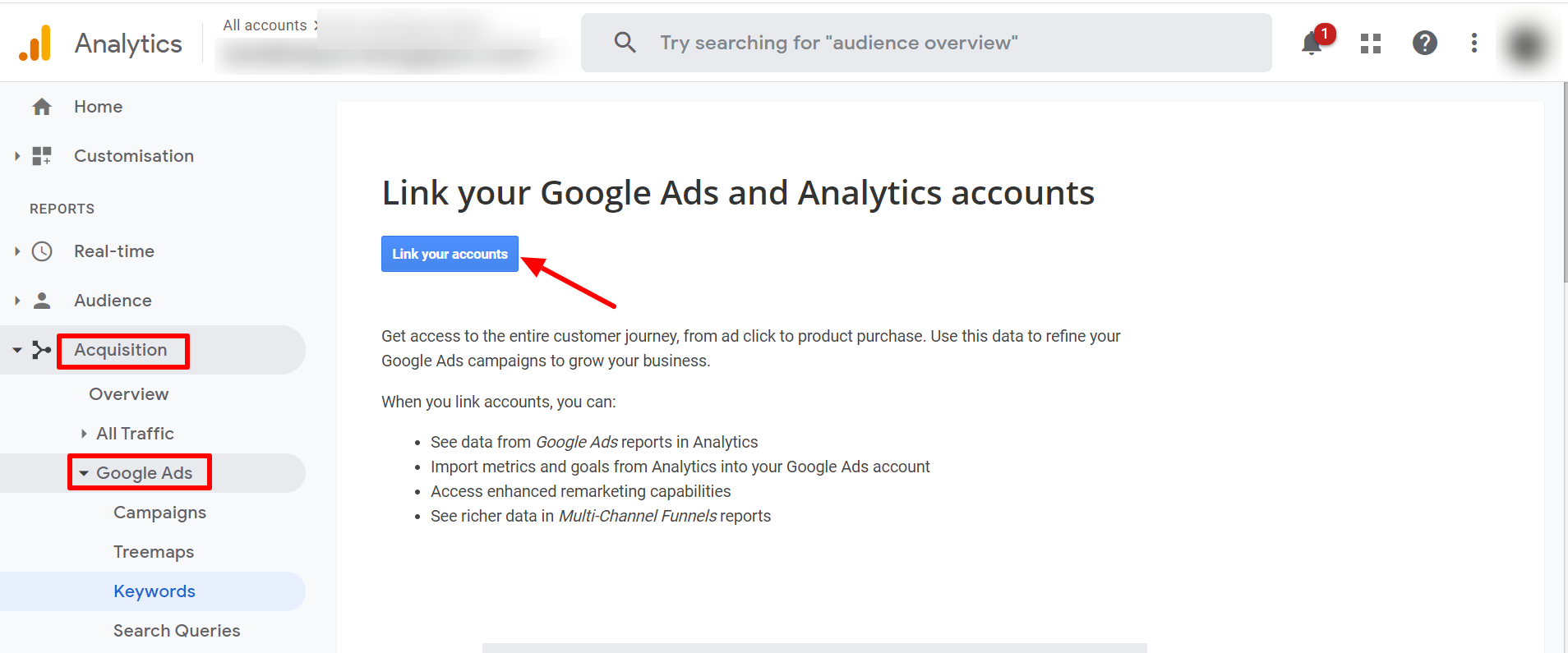  How To Track Google Ads In Google Analytics Karooya